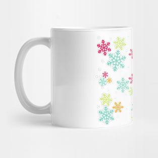 Snowflakes patter Mug